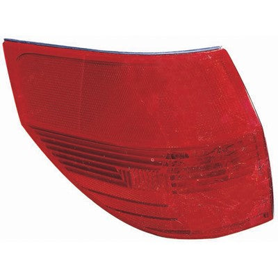 2005 toyota sienna rear driver side replacement tail light assembly arswlto2800152c