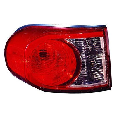 2009 toyota fj cruiser rear driver side replacement tail light lens and housing arswlto2800169