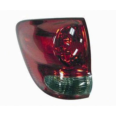 2007 toyota sequoia rear driver side replacement tail light assembly arswlto2804101c