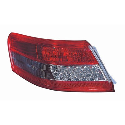 2011 toyota camry rear driver side replacement tail light assembly arswlto2804106c