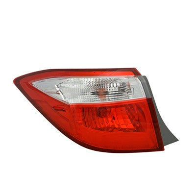 2014 toyota corolla rear driver side replacement tail light assembly arswlto2804118