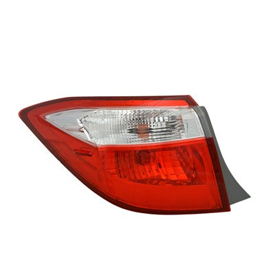 2015 toyota corolla rear driver side replacement tail light assembly arswlto2804118v