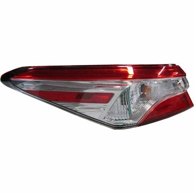 2018 toyota camry rear driver side replacement led tail light assembly arswlto2804134c