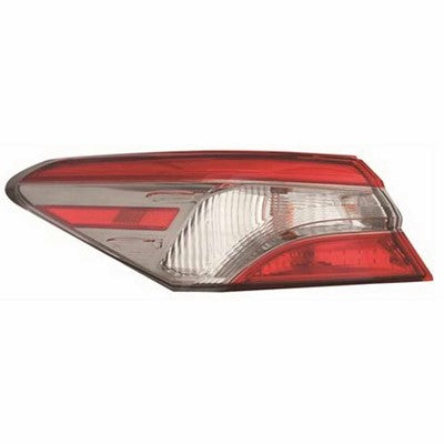 2020 toyota camry rear driver side replacement led tail light assembly arswlto2804135c