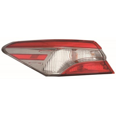 2020 toyota camry rear driver side replacement tail light assembly arswlto2804135v