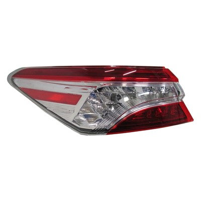 2018 toyota camry rear driver side replacement led tail light assembly arswlto2804136c