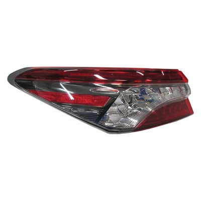 2018 toyota camry rear driver side replacement tail light assembly arswlto2804137