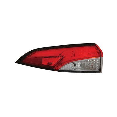 2020 toyota corolla rear driver side replacement tail light arswlto2804152
