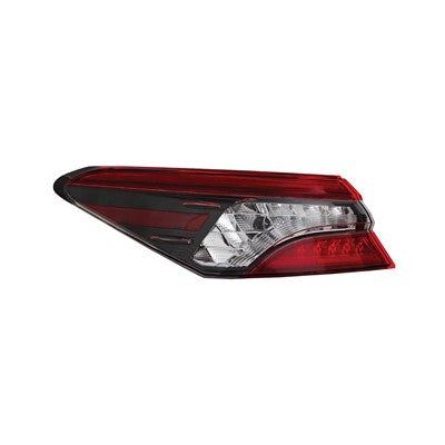 2022 toyota camry rear driver side replacement tail light assembly arswlto2804158