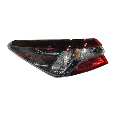 2021 toyota camry rear driver side replacement led tail light assembly arswlto2804159
