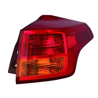 2015 toyota rav4 rear passenger side replacement tail light lens and housing arswlto2805116c