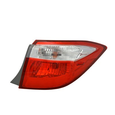 2014 toyota corolla rear passenger side replacement tail light assembly arswlto2805118