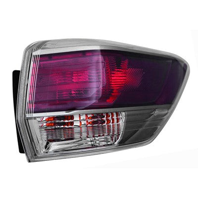 2014 toyota highlander rear passenger side replacement tail light assembly arswlto2805120c