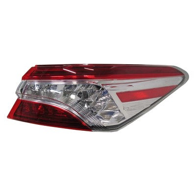 2018 toyota camry rear passenger side replacement led tail light assembly arswlto2805136c