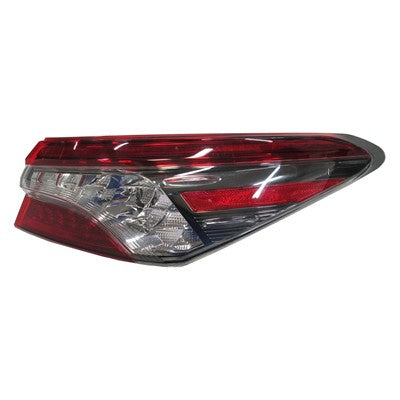 2018 toyota camry rear passenger side replacement led tail light assembly arswlto2805137c