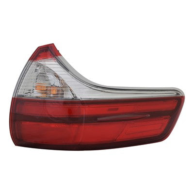 2020 toyota sienna rear passenger side replacement tail light assembly arswlto2805155