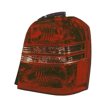 2003 toyota highlander rear driver side replacement tail light lens and housing arswlto2818119v