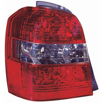 2004 toyota highlander rear driver side replacement tail light lens and housing arswlto2818120c