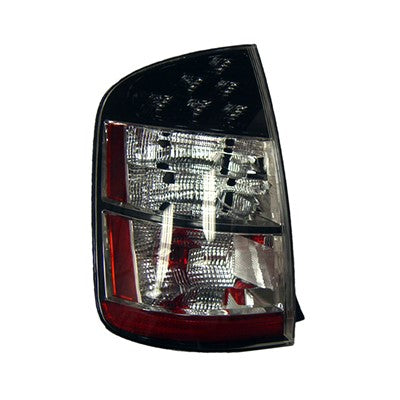 2004 toyota prius rear driver side replacement tail light assembly arswlto2818135v