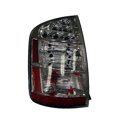 2007 toyota prius rear driver side replacement tail light lens and housing arswlto2818136v