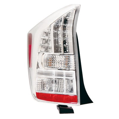 2011 toyota prius rear driver side replacement tail light lens and housing arswlto2818146c