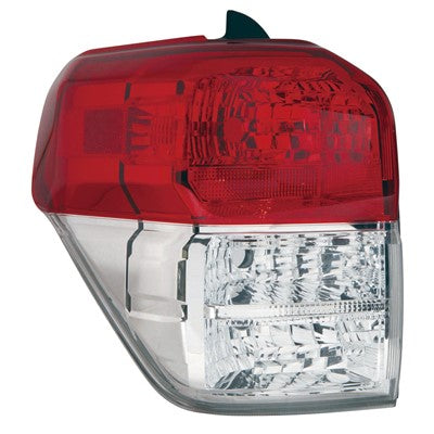 2013 toyota 4runner rear driver side replacement tail light lens and housing arswlto2818147c