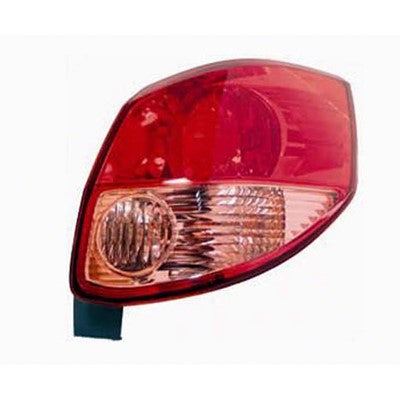 2003 toyota matrix rear passenger side replacement tail light lens and housing arswlto2819118v