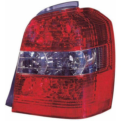 2007 toyota highlander rear passenger side replacement tail light lens and housing arswlto2819120c