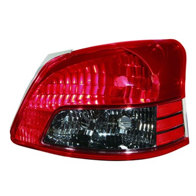 2008 toyota yaris rear passenger side replacement tail light lens and housing arswlto2819140v