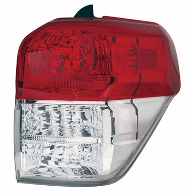 2012 toyota 4runner rear passenger side replacement tail light lens and housing arswlto2819147c