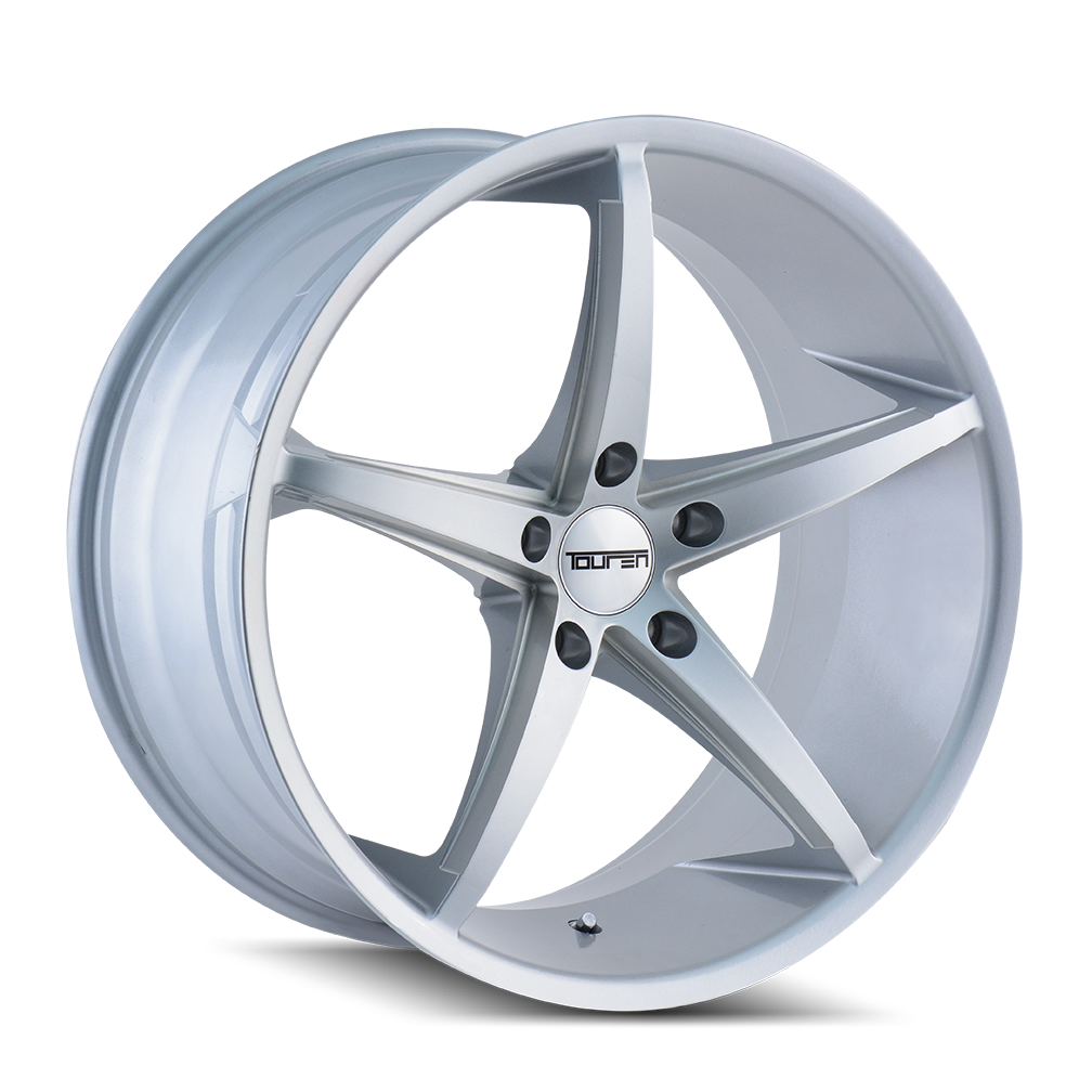 Touren 20"x10" Non-Chrome Silver/Milled Spokes Custom Wheel ARSWCW32702112S20