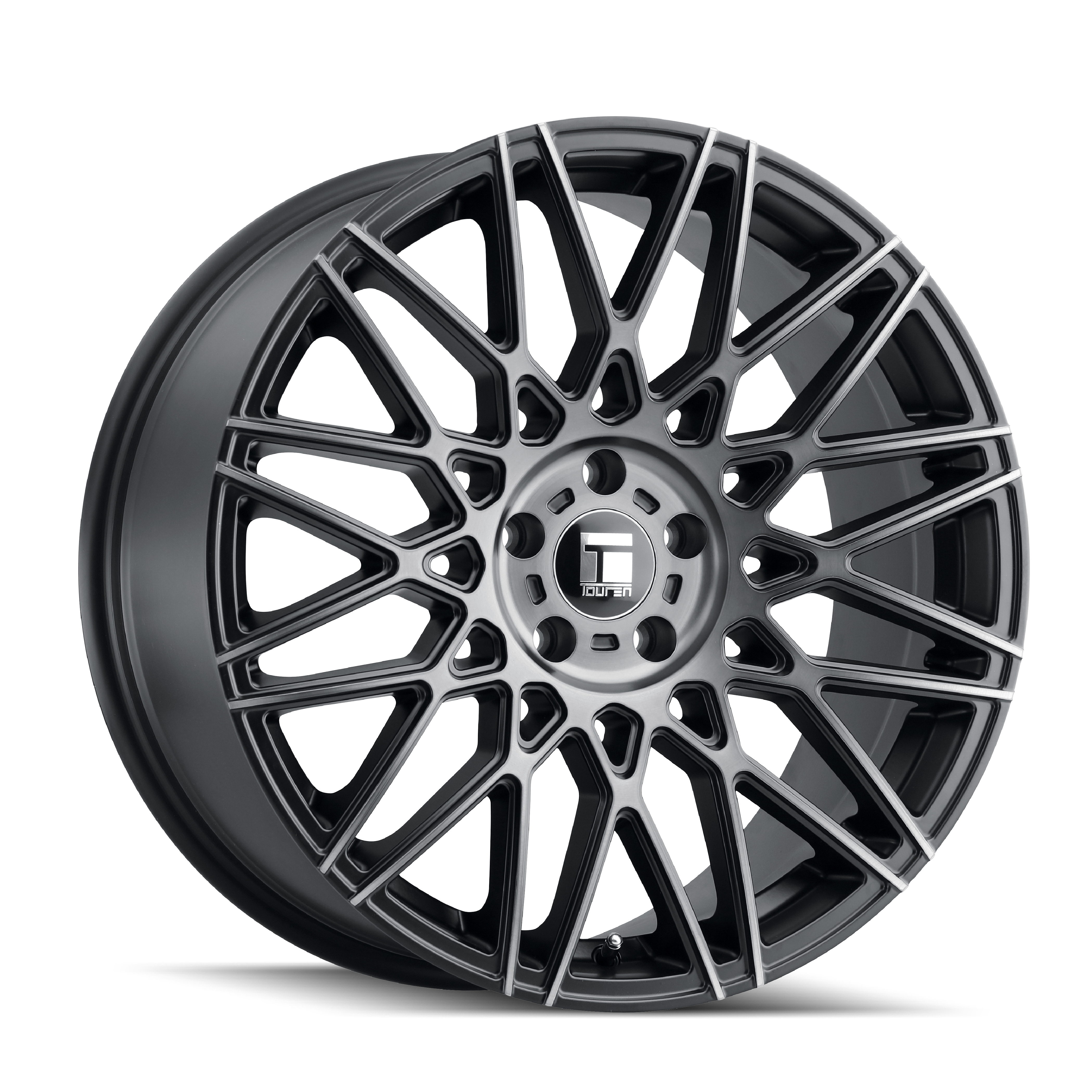 Touren 20"x9" Non-Chrome Brushed Matte Black w/Dark Tint Custom Wheel ARSWCW32782912TM35