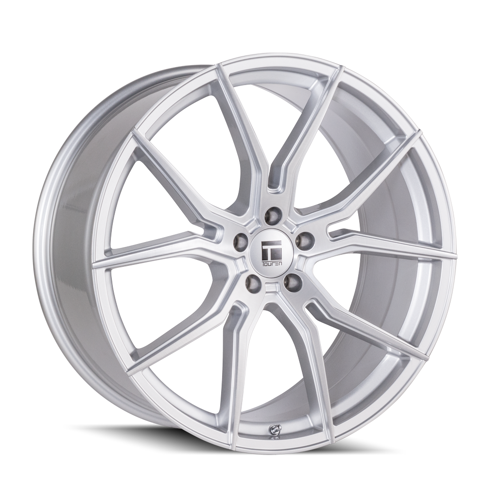 Touren 20"x10" Non-Chrome Brushed Silver Custom Wheel ARSWCW35012112SB40