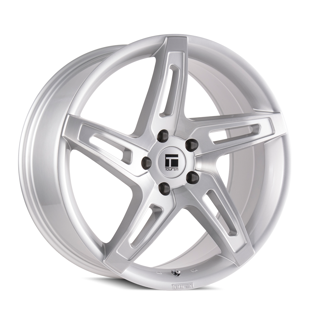 Touren 18"x8" Non-Chrome Brushed Silver Custom Wheel ARSWCW35048865SB40