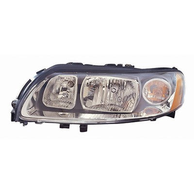 2007 volvo v70 front driver side replacement halogen headlight assembly arswlvo2502114c