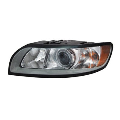 2011 volvo s40 front driver side replacement headlight assembly arswlvo2502125c