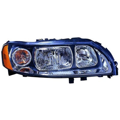 2007 volvo s60 front passenger side replacement halogen headlight assembly arswlvo2503120c