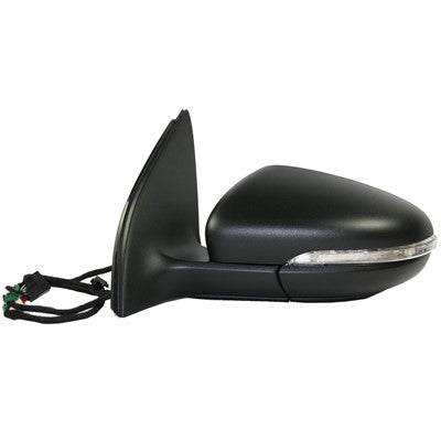 2014 volkswagen golf driver side power door mirror with heated glass with mirror memory arswmvw1320141