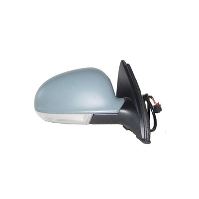 2006 volkswagen jetta passenger side power door mirror with heated glass with turn signal arswmvw1321123