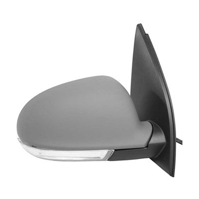 2009 volkswagen rabbit passenger side power door mirror with heated glass with turn signal arswmvw1321124