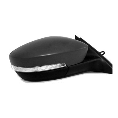 2014 volkswagen passat passenger side power door mirror without heated glass without mirror memory with turn signal arswmvw1321144