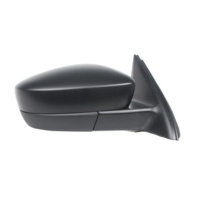 2011 volkswagen jetta passenger side power door mirror with heated glass without turn signal arswmvw1321159