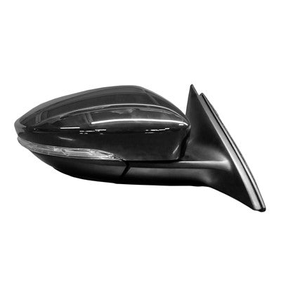 2016 volkswagen passat passenger side power door mirror with heated glass arswmvw1321165