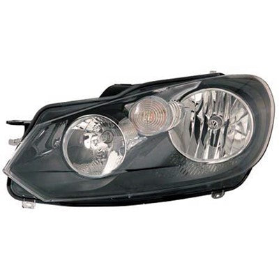 2014 volkswagen golf front driver side replacement halogen headlight assembly arswlvw2502144c