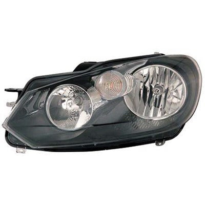 2010 volkswagen golf front driver side replacement halogen headlight assembly arswlvw2502144c