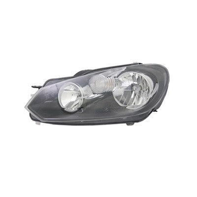 2010 volkswagen jetta front driver side replacement halogen headlight assembly arswlvw2502145