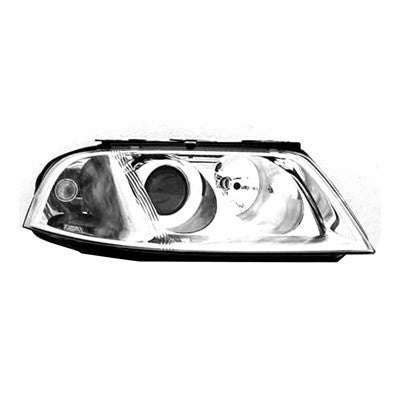 2002 volkswagen passat front passenger side replacement halogen headlight assembly arswlvw2503118v