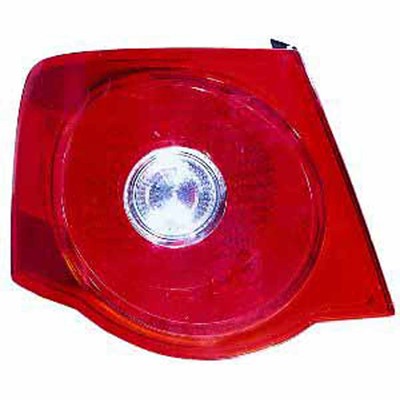 2005 volkswagen jetta rear driver side replacement tail light assembly arswlvw2800123c