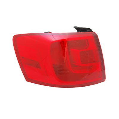 2012 volkswagen jetta rear driver side replacement tail light assembly arswlvw2804107c