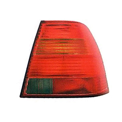 2001 volkswagen jetta rear passenger side replacement tail light lens and housing arswlvw2819103